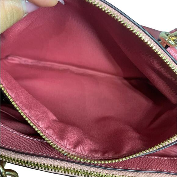 COACH Brook Carryall with Crossbody Strap Nude Pink and Matching Wallet - Picture 10 of 13